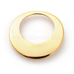 304 Stainless Steel Pendants, Ring, Golden, 25x1mm, Hole: 16mm(STAS-G205-03B-G)