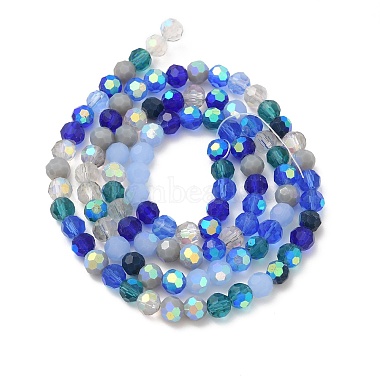 Electroplate Glass Beads Strands(X1-EGLA-P048-A02)-2