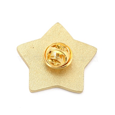 Star Enamel Pin(JEWB-O008-A02)-2