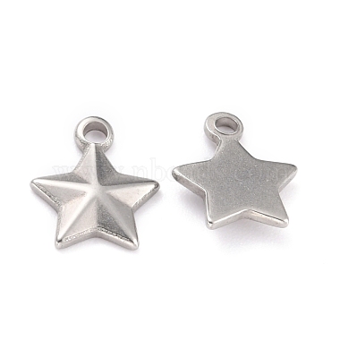 Non-Tarnish 304 Stainless Steel Charms(STAS-O145-30P)-2