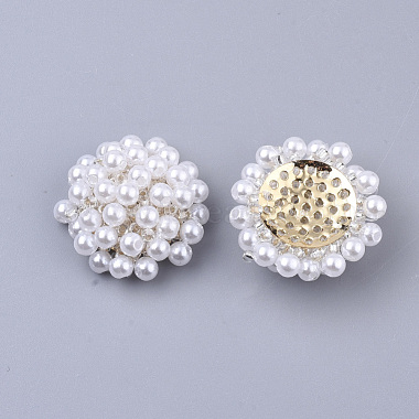 ABS Plastic Imitation Pearl Cabochons(X-FIND-S319-25B)-2