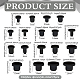 72Pcs 18 Styles Silicone End Caps(FIND-FG0004-55B)-2