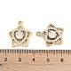 Alloy Rhinestone Pendants(FIND-M018-15G)-3