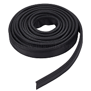 PVC Double-Sided Card Strip For Tent, Rectangle, Black, 500x3.1x0.16cm(DIY-WH0587-02A)