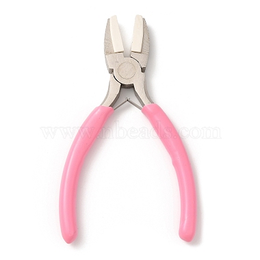 Pink Steel Flat Nose Pliers