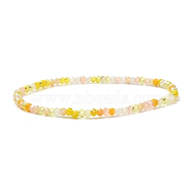 Yellow Glass Bracelets