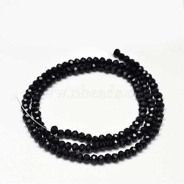 Faceted Rondelle Glass Beads Strands(GLAA-I033-3mm-07)-2
