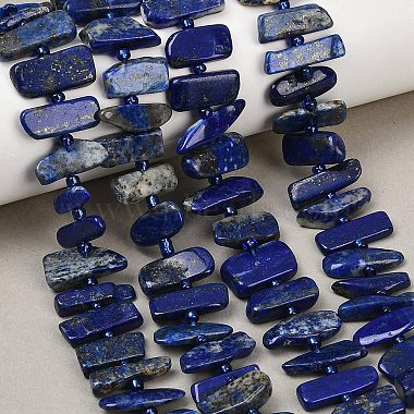 nat&uuml;rlichen Lapislazuli Perlenstr&auml;nge(G-K393-B05)-1