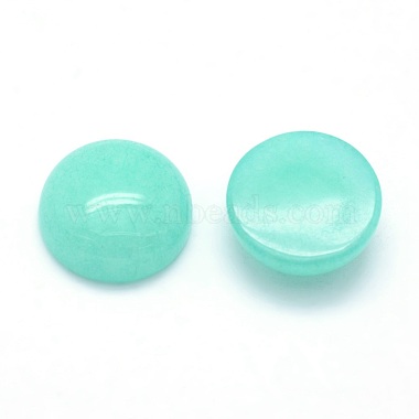 Natural Dyed Jade Cabochons(X-G-P393-R30-12mm)-2