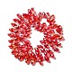 Electroplate Glass Faceted Teardrop Beads Strands(EGLA-D014-M)-2