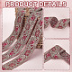 Sparkle Polyester Flower Embroidery Ribbons(SRIB-WH0011-266A)-4
