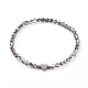 Electroplate Faceted Round Glass Beaded Bracelets(BJEW-JB06125-02)-1