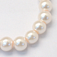 Chapelets de perles rondes en verre peint(X-HY-Q003-6mm-41)-2