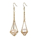 Brass Earring Hooks with Tray(EJEW-JE05582-01)-1