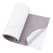 Self Adhesive Linen Fabric, Repair Patch, for Sofas,  Furniture, Rectangle, Gray, 120x15x0.1cm(DIY-WH0542-20B)