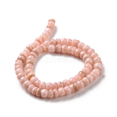 Natural Cultured Freshwater Shell Beads Strands(SHEL-F002-01)-4