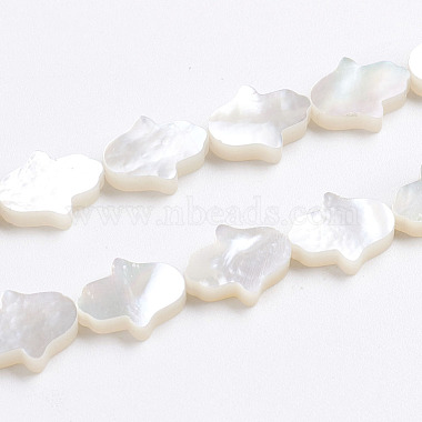 Palm White Shell Beads
