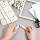 cadre de fabrication de papier assemblé en tilleul(DIY-WH0001-73A)-3