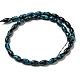 Spray Painted Synthetic Turquoise Beads Strands(G-E617-B07-01A)-3