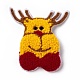 Christmas Reindeer/Stag Cloth Snap Hair Clips(PHAR-G003-16)-1