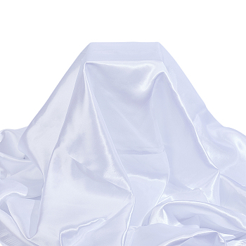1M Satin Fabrics, Clothing Accessories, White, 1530x0.1mm