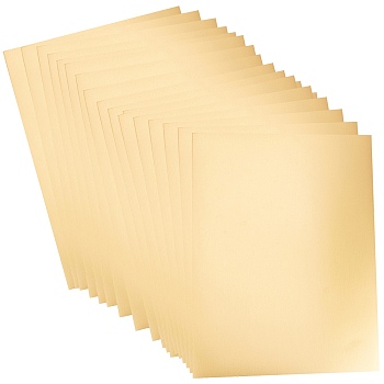 Rectangle Painting Paper Cards, for DIY Painting Writing and Decorations, Gold, 29.6x21x0.03cm