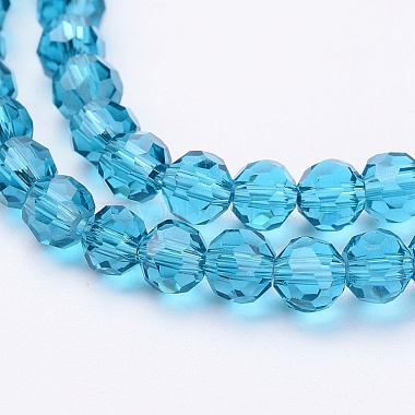 Faceted(32 Facets) Round Glass Beads Strands(X-EGLA-J042-4mm-14)-3