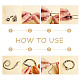 Elite DIY Cord Bracelet Making Kit(DIY-PH0009-16)-6