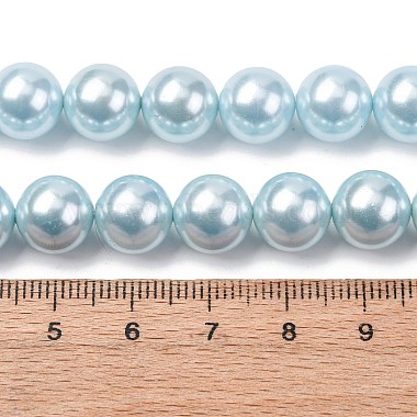 hebras de perlas de concha electrochapadas(BSHE-G041-10mm-03)-4