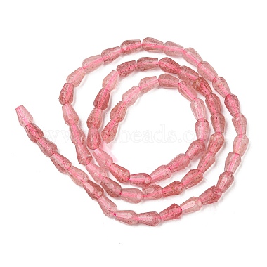 Natural Strawberry Quartz Beads Strands(G-C080-B01-01)-2