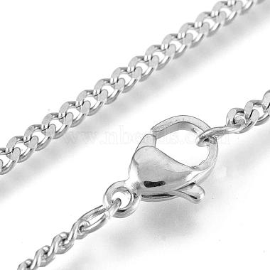 304 Stainless Steel Necklace(MAK-K004-11P)-2