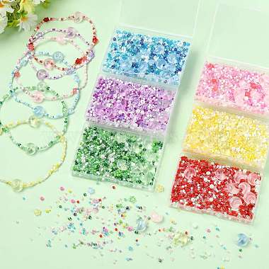 brins de perles de verre de styles mixtes(EGLA-FS0002-63E)-6