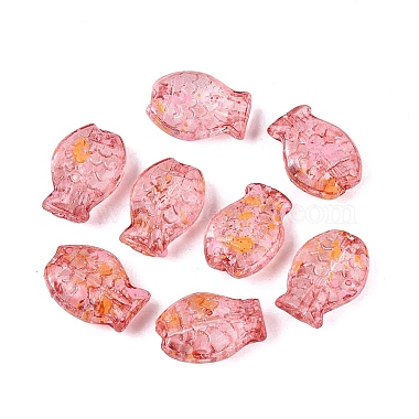 Picasso Transparent Glass Beads(SEED-Q039-03B)-1
