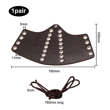 Adjustable Leather Cord Bracelets(BJEW-WH0019-01A)-2