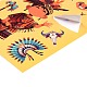 6Pcs Thanksgiving Day Paper Self-Adhesive Picture Stickers(STIC-C010-32)-4