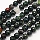 Natural Bloodstone Beads Strands(G-N0166-04-4mm)-1
