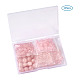 Pandahall Natural Round Loose Gemstone Rose Quartz Beads(G-TA0001-09)-4