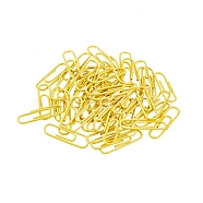 Paper Clips, Yellow, 28mm(TOOL-WH0015-28mm-08A)