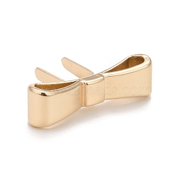 Zinc Alloy Bag Decorative Buckle Clip, Decoration Button Clasp, Bowknot, Light Gold, 1.2~1.5x2.7x0.6cm(FIND-A007-07KCG)