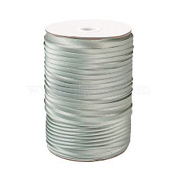 Polyester Fiber Ribbons, Gray, 3/8 inch(11mm), 100m/roll(OCOR-TAC0009-08I)