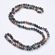 Natural Indian Agate Beaded Multi-use Necklaces/Wrap Bracelets(NJEW-K095-A10)-1