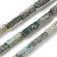 Natural African Turquoise(Jasper) Beads Strands(X-G-G837-02)-1