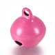 Baking Paint Iron Bell Pendants(IFIN-WH0052-03I)-2