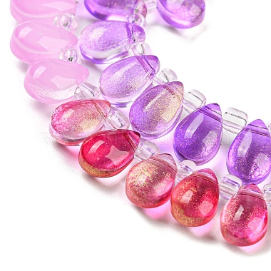 perles en verre transparentes brins(GLAA-B014-01A)-3