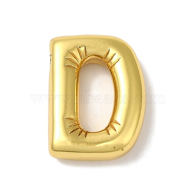 Golden Letter D 304 Stainless Steel Pendants