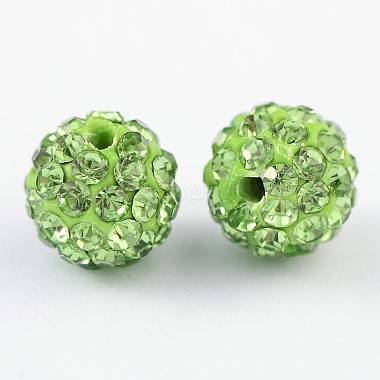 Pave Disco Ball Beads(RB-H258-8MM-214)-2