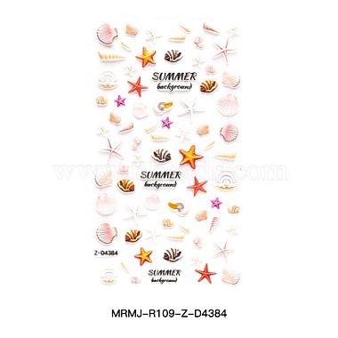 Valentine's Day 5D Nail Art Sticker Decals(MRMJ-R109-Z-D4384)-2