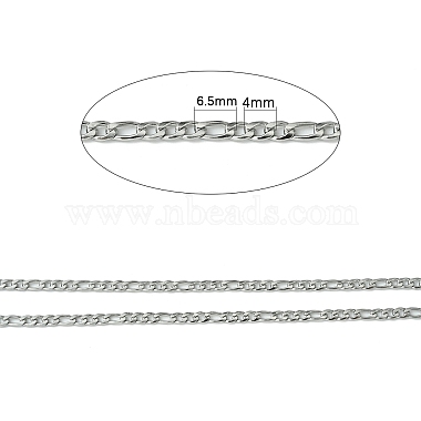 304 Stainless Steel Figaro Chains(CHS-H007-30P)-2