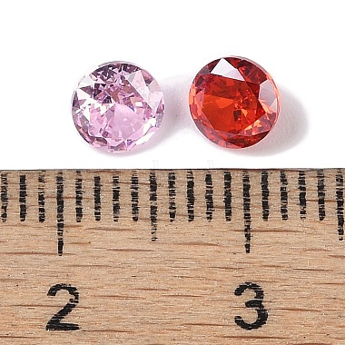 Mixed Grade A Diamond Shaped Cubic Zirconia Cabochons(X-ZIRC-M002-5mm)-2