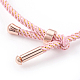 Couple Adjustable Nylon Cord Bracelets(BJEW-F362-B-RG)-3